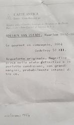 Adriaen van Ostade (1610-1685) - Le gourmet en compagnie