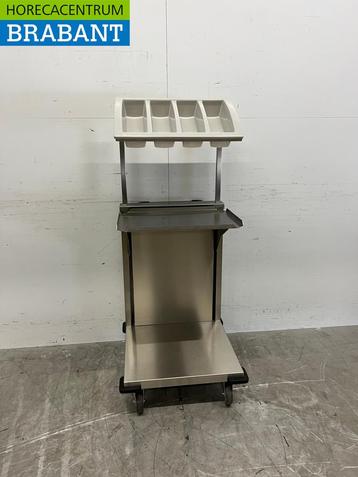 Lowerator mobile en acier inoxydable Chariot de service avec, Verzenden