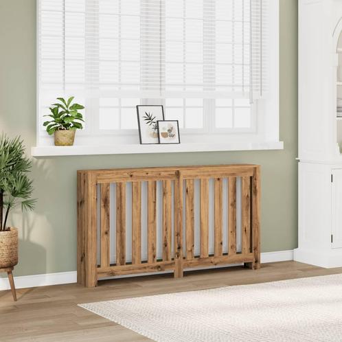 vidaXL Radiatorombouw 149x20x82 cm bewerkt hout artisanaal, Doe-het-zelf en Bouw, Verwarming en Radiatoren, Nieuw, Verzenden