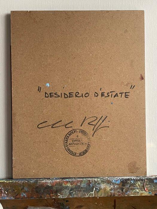 Claudio Rolfi (1960) - Desiderio destate, Antiquités & Art, Art | Peinture | Moderne