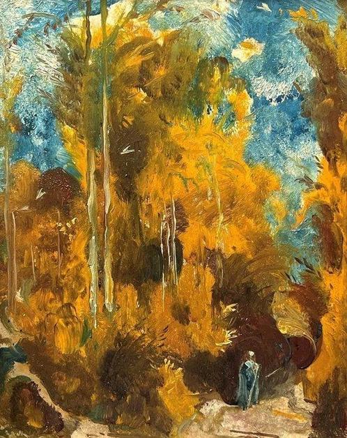 Willem van Konijnenburg ( 1868 -1943 ) - De Kluizenaar in, Antiek en Kunst, Kunst | Schilderijen | Klassiek