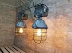 ZAOS - Plafondlamp (2) - OMP 125 Vintage fabriekslamp -