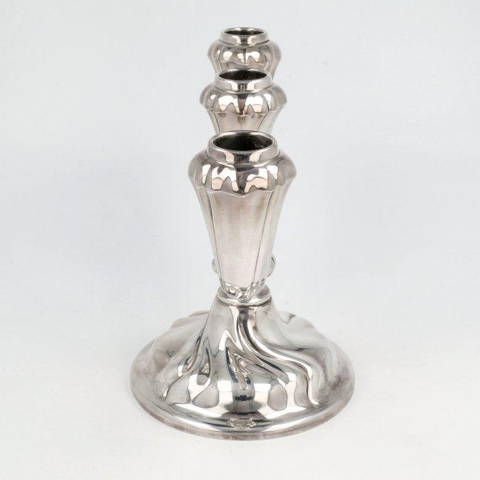 Jacob Grimminger - Kandelaber - .835 zilver, Antiek en Kunst, Antiek | Zilver en Goud