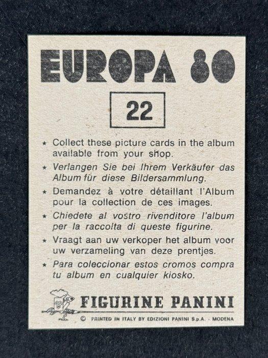 1980 Panini #22 Europa 80 - Bagde Mascotte Europa 80 -, Verzamelen, Stickers