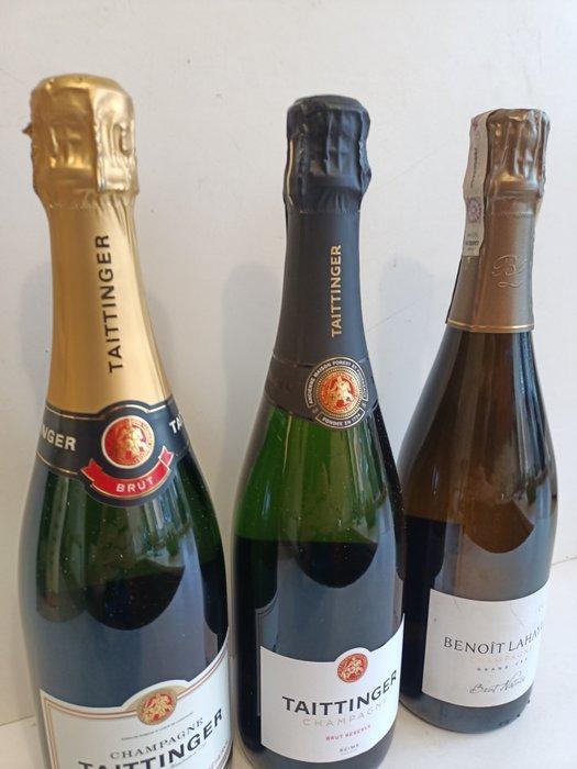 Taittinger, Benoit Lahaye - Champagne - 3 Bouteilles (0,75, Collections, Vins
