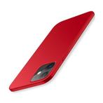 iPhone 14 Ultra Dun Hoesje - Hard Matte Case Cover Rood, Télécoms, Verzenden