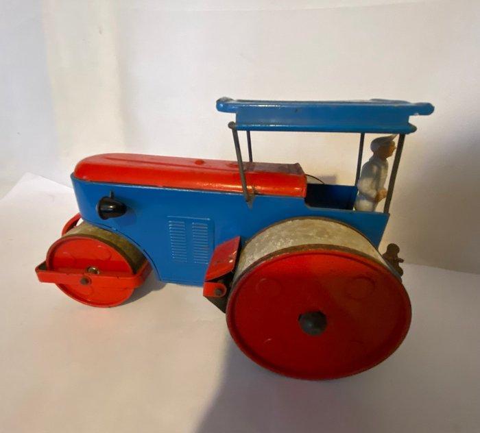 Joustra - Carro compressor - Opwindbare blikken auto -, Antiek en Kunst, Antiek | Speelgoed