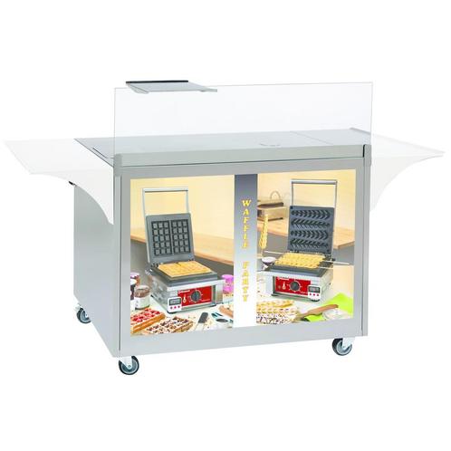 Meubel | Voor Wafels | Met 4 Wielen | 0.4kW |, Zakelijke goederen, Horeca | Keukenapparatuur, Nieuw in verpakking, Verzenden