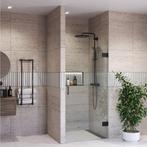 Douchedeur BWS Portos Profielloos Mat Zwart 80x200 cm Helder, Ophalen of Verzenden, Nieuw, Douche