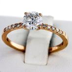 Zonder minimumprijs - Verlovingsring - 14 karaat Roségoud -