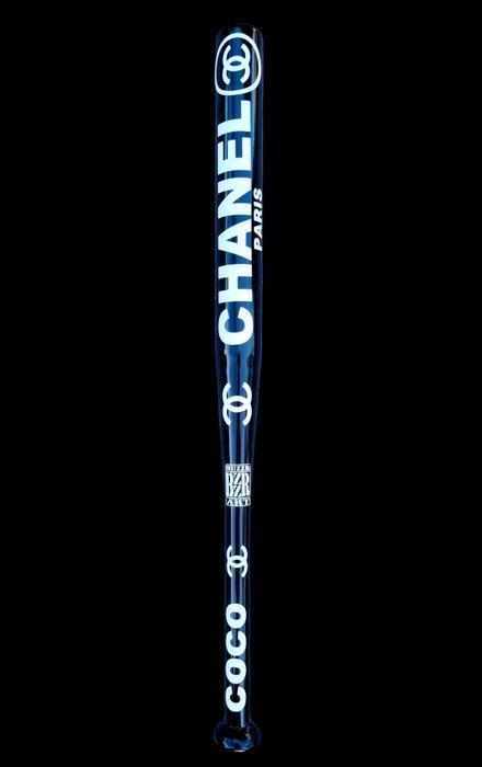 Moontje - Chanel Baseball Bat Blck/Wht edition., Antiek en Kunst, Kunst | Schilderijen | Modern
