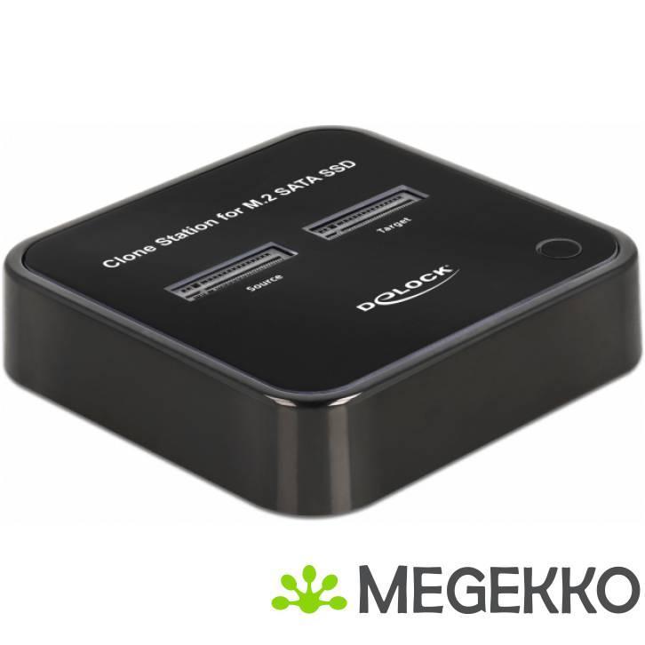 Delock 64178 M.2 dockingstation voor 2 x M.2 SATA SSD met, Computers en Software, Harde schijven, Nieuw, Verzenden