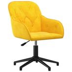 Ergonomische Bureaustoel Draaibaar Geel - - 70% Korting!, Huis en Inrichting, Verzenden, Nieuw, Geel, Bureaustoel