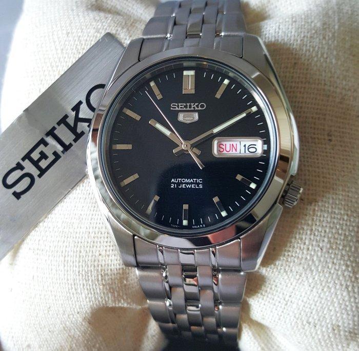 Seiko - Automatic - Day-Date - 21 Jewels - In-House Caliber, Handtassen en Accessoires, Horloges | Heren