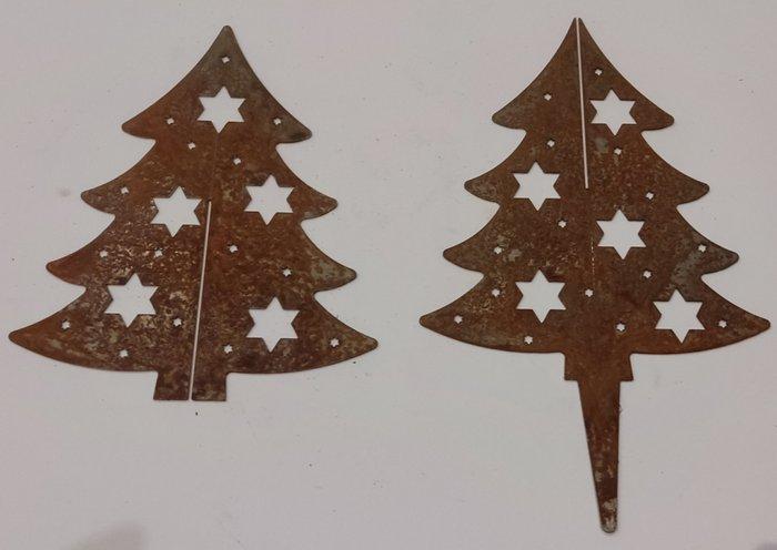 Kerstdecoratie (2) - Kerstboom - Staal, Diversen, Kerst