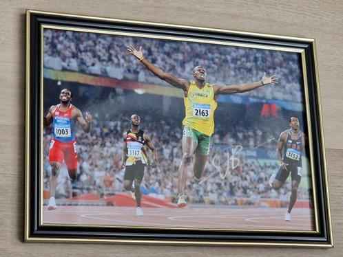 Athlétisme - Usain Bolt - Photograph, Verzamelen, Overige Verzamelen