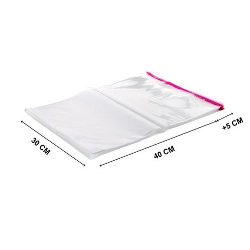Transparante cellofaanzakjes met plakstrip 30x40cm +5 cm, Zakelijke goederen, Stock en Retail | Verpakking en Verzending, Ophalen of Verzenden