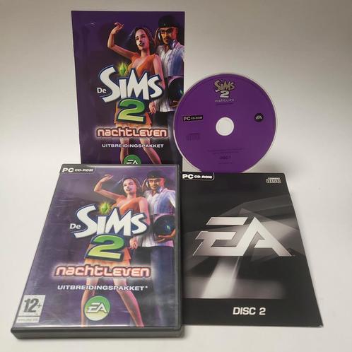 Sims 2 Nachtleven Uitbreidingspakket PC, Games en Spelcomputers, Games | Pc, Zo goed als nieuw, Ophalen of Verzenden