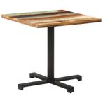vidaXL Table de bistro Carrée 80x80x75 cm Bois de récupérati