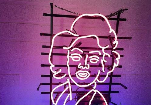 Marilyn Monroe glas neon, Verzamelen, Film en Tv