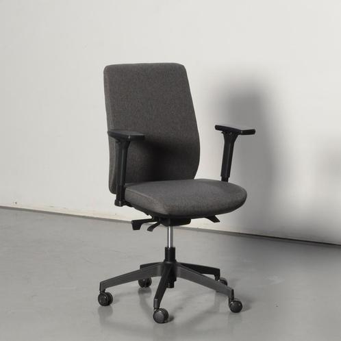 Officenow bureaustoel, grijs, 3D armleggers, Huis en Inrichting, Bureaustoelen, Gebruikt, Ophalen of Verzenden