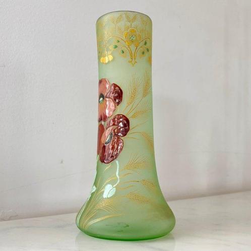 François-Théodore Legras - Vase - Lamartine - Verre, Antiek en Kunst, Antiek | Glaswerk en Kristal