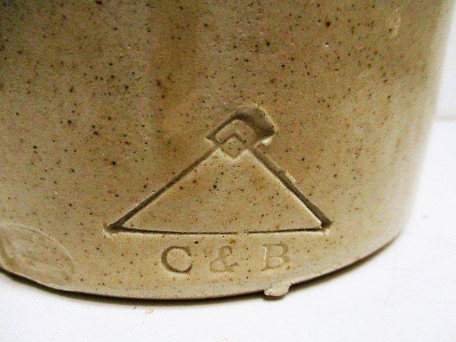 Skey and Son - Bocal - Grès émaillé au sel - Noté, Antiquités & Art, Curiosités & Brocante