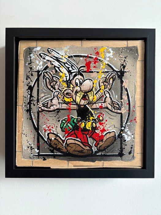 Elisée Skayzoo - Astérix de vitrine, Antiquités & Art, Art | Peinture | Moderne