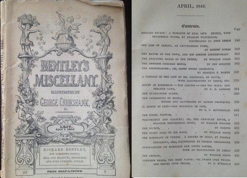 NN - Bentleys Miscellany - 1842-1865, Antiek en Kunst, Antiek | Boeken en Manuscripten