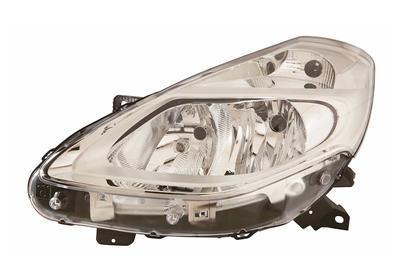 Renault Clio 2009-2012 Koplamp Links Chrome (Koplampen), Auto-onderdelen, Verlichting, Nieuw, Verzenden