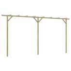 vidaXL Pergola de jardin 410 x 40 x 203 cm Bois, Verzenden, Neuf