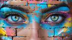 Dine Chanima (XX-XXI) - (XXL) Giant Radiant Graffiti Eyes on