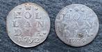Nederland, Holland 2 Stuiver (dubbele wapenstuiver) 1774 +, Postzegels en Munten, Munten | Nederland