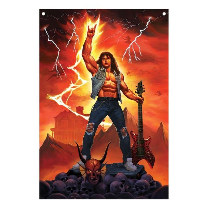 Stranger Things Wall Banner Eddie Munson 120 x 85 cm, Verzamelen, Film en Tv, Ophalen of Verzenden