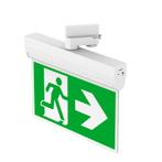 3-Fase rail Noodverlichting Wit 1 Watt 6000K Inc. plaatjes, Huis en Inrichting, Verzenden, Nieuw, Metaal