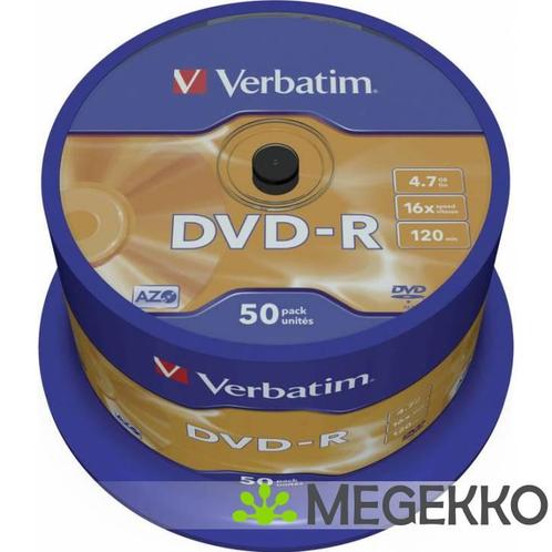 Verbatim DVD-R 16X 50st. Spindle, Computers en Software, Overige Computers en Software, Nieuw, Verzenden