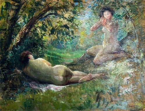 Joannes (Jean) Chaleye (1878-1960) - A Post-Impressionist, Antiek en Kunst, Kunst | Schilderijen | Klassiek
