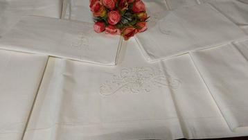 Drap de lit (3) - 260 cm - 230 cm - Sans réserve