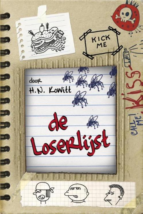 De loserlijst 1 -   De loserlijst (1) 9789026154997, Livres, Livres pour enfants | Jeunesse | 10 à 12 ans, Envoi