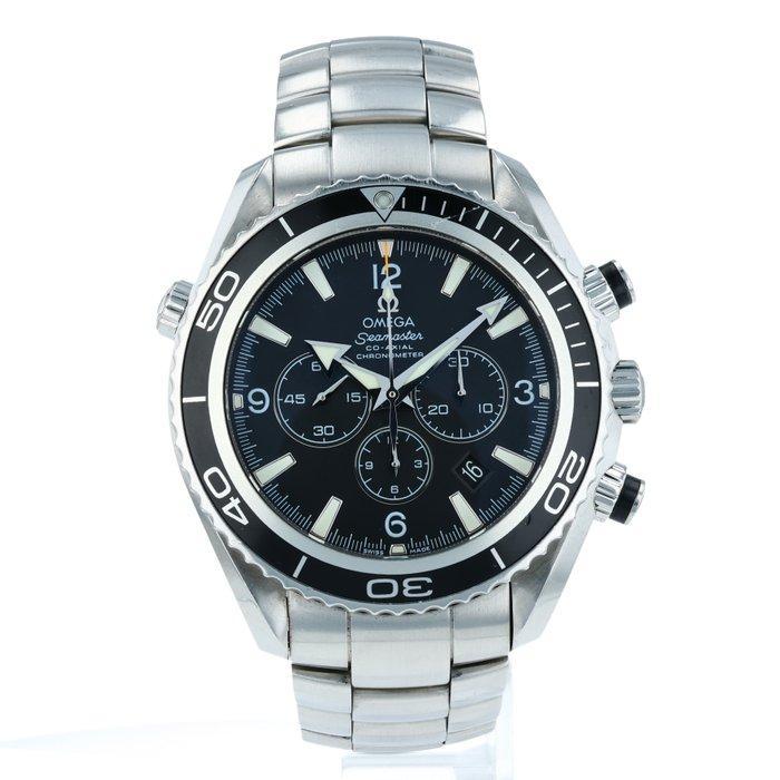 Omega - Seamaster Planet Ocean Chronograph Date - Zonder, Handtassen en Accessoires, Horloges | Heren