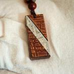 Bicolore meteoorhanger met ketting, geleverd met