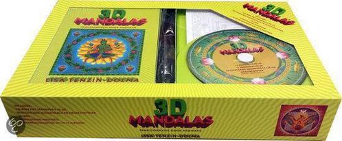 Mandalas 3D -CD-Rom - Soundtrack -meditatietimer -Kaarten, Livres, Ésotérisme & Spiritualité, Envoi