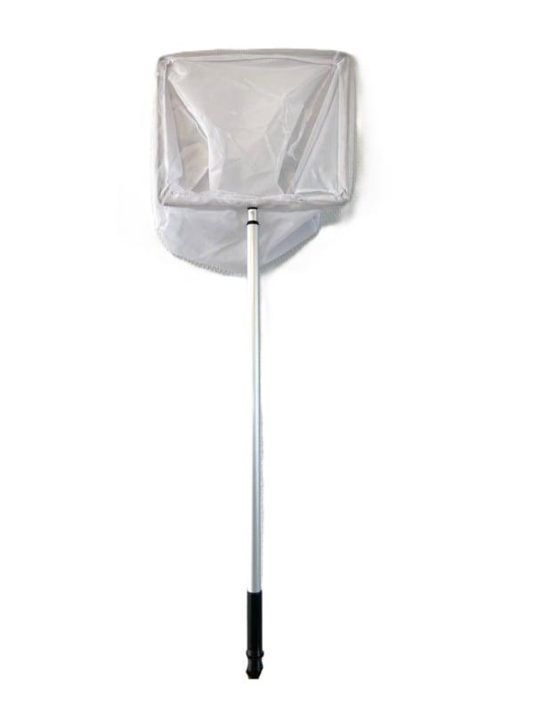 Extra fijn schepnet 25cm met telescoopsteel, Tuin en Terras, Vijvers, Nieuw, Verzenden
