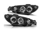 Angel Eyes koplamp units Black edition geschikt voor Peugeot, Auto-onderdelen, Verlichting, Verzenden, Nieuw, Peugeot