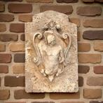 sculptuur, Fregio araldico cascate antiche - 39 cm -, Antiek en Kunst