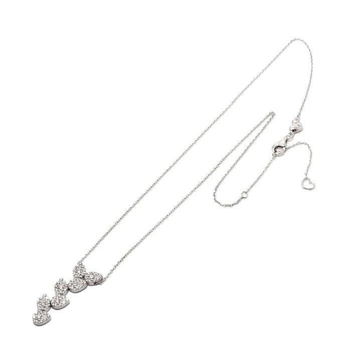 Ponte Vecchio - Collier - 18 carats Or blanc, Bijoux, Sacs & Beauté, Colliers