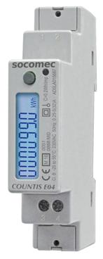 Socomec COUNTIS Elektriciteitsmeter - 48503040, Doe-het-zelf en Bouw, Verzenden, Nieuw