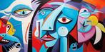 Felix van Horst - Cubism Clash (XXL), Antiek en Kunst