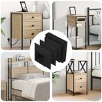 vidaXL Einddoppen 10909 pcs Zwart 15 x 15 x 15 mm PP, Verzenden