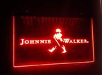 Johnnie walker neon bord lamp LED cafe verlichting reclame l, Verzenden, Nieuw